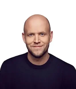 Finansiering. Remaster roayalty betalningarna till artister. Daniel Ek grundare Spotify utmaneövrad