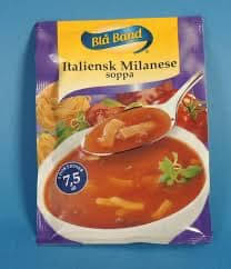 Läs mer om artikeln Blå band Italiensk milanese soppa gudomlig arom